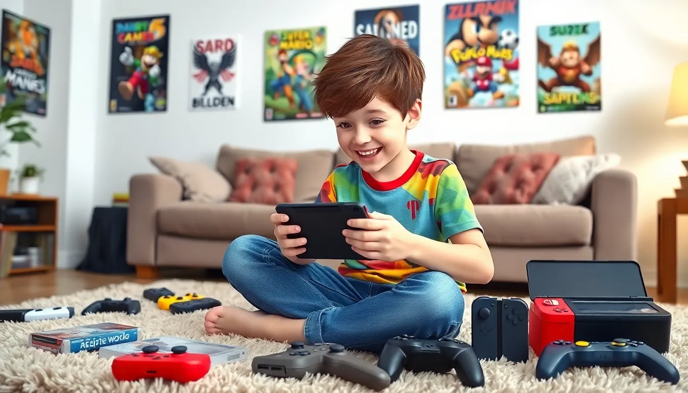 game consoles for kids