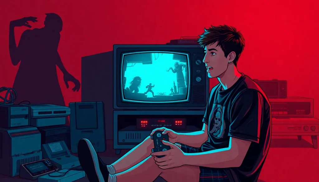 retro horror games