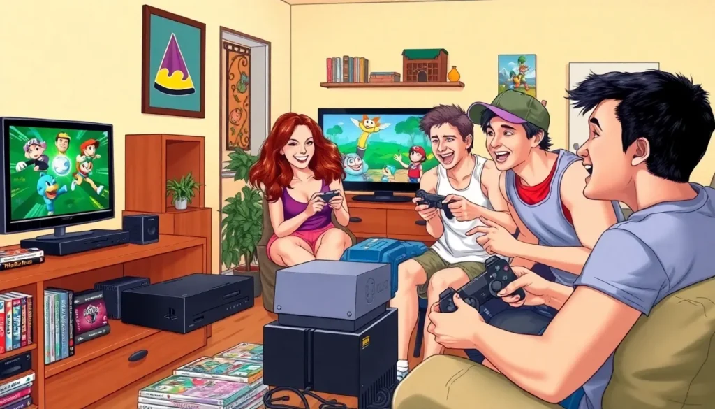 early 2000s game consoles