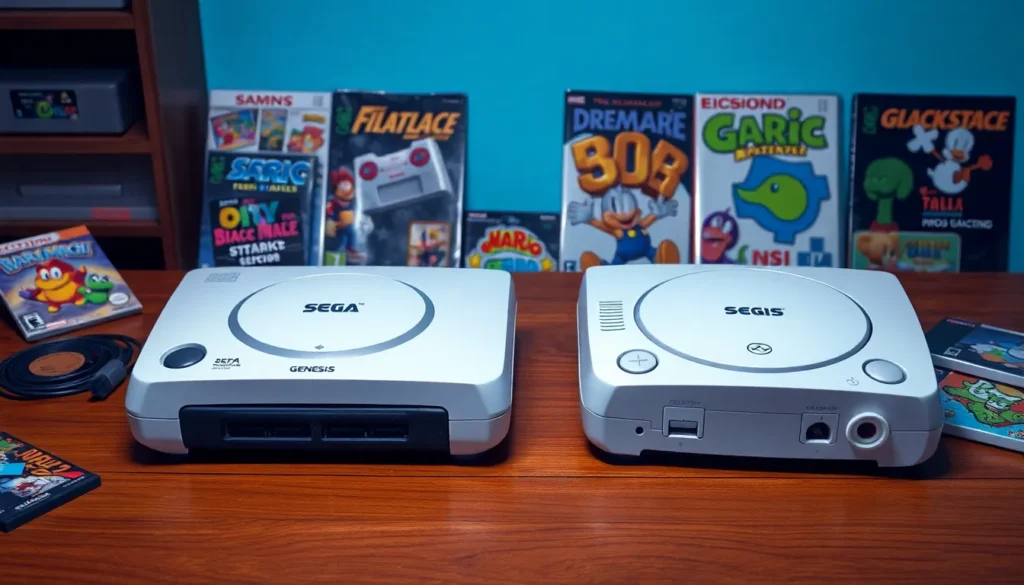 sega video game consoles