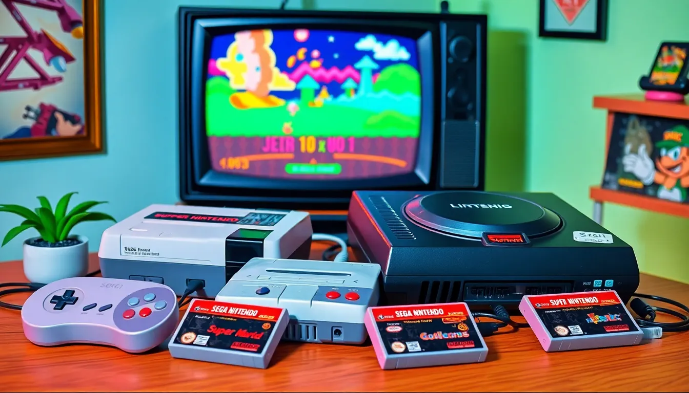 90s game consoles